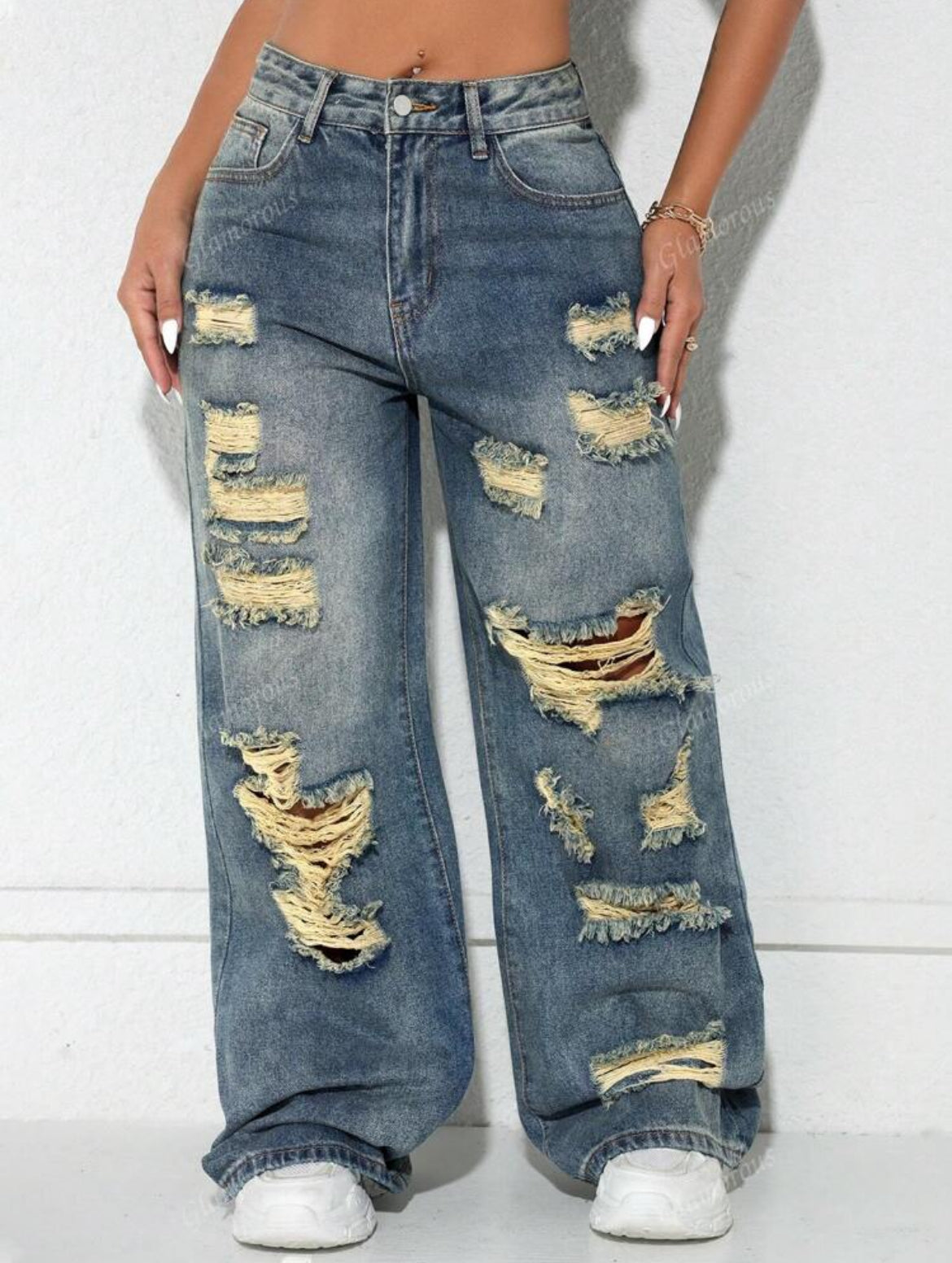 Rave Y2k Street Straight Leg jeans