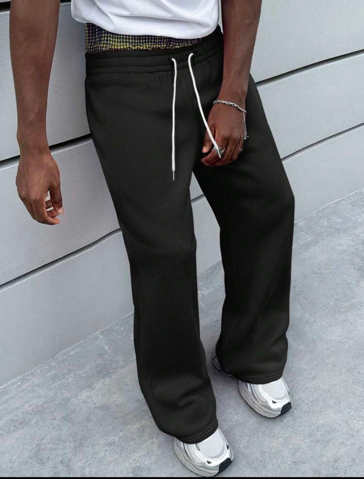 Men's Solid Sweatpants,