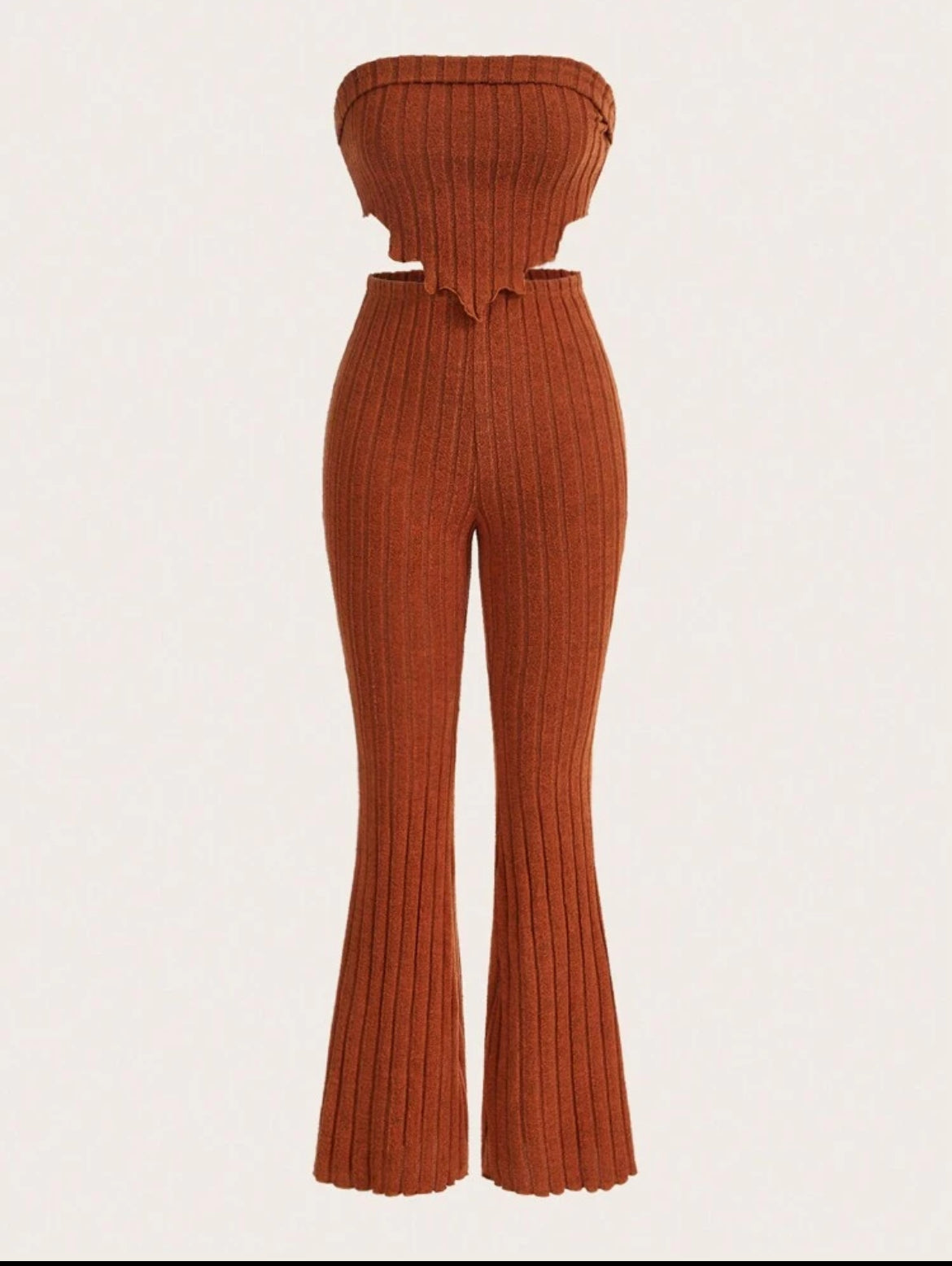 Top & Flare Leg Pants