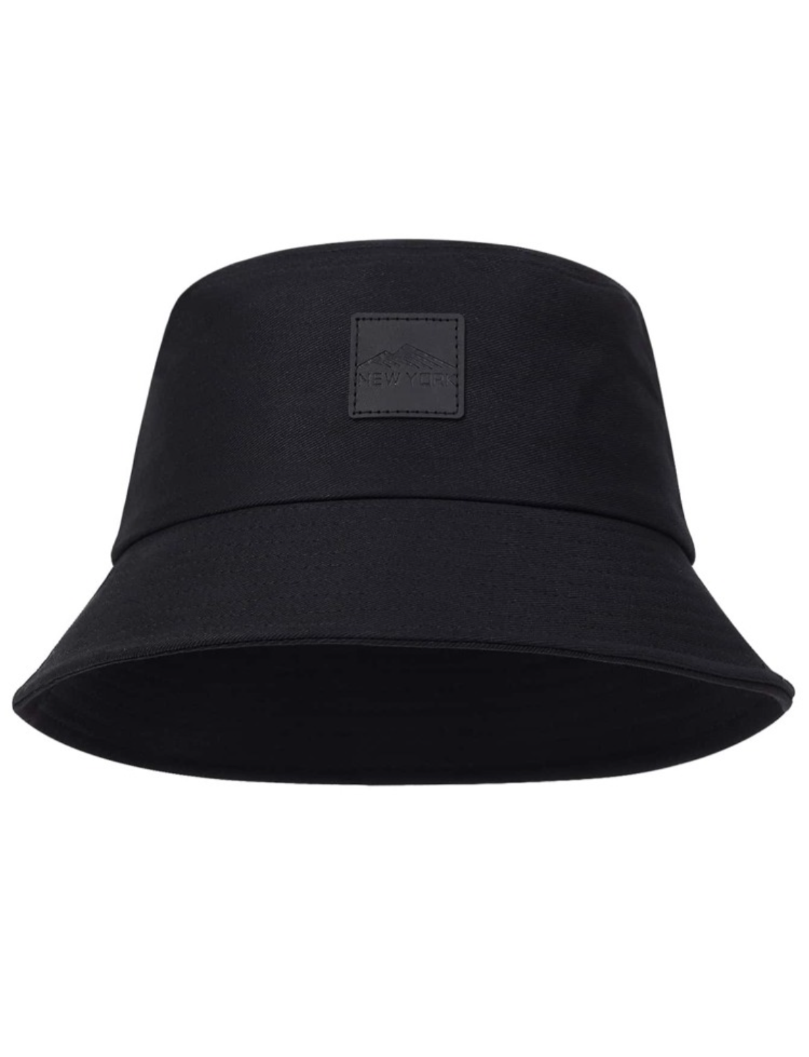 Men's PU Leather Branded Bucket Hat