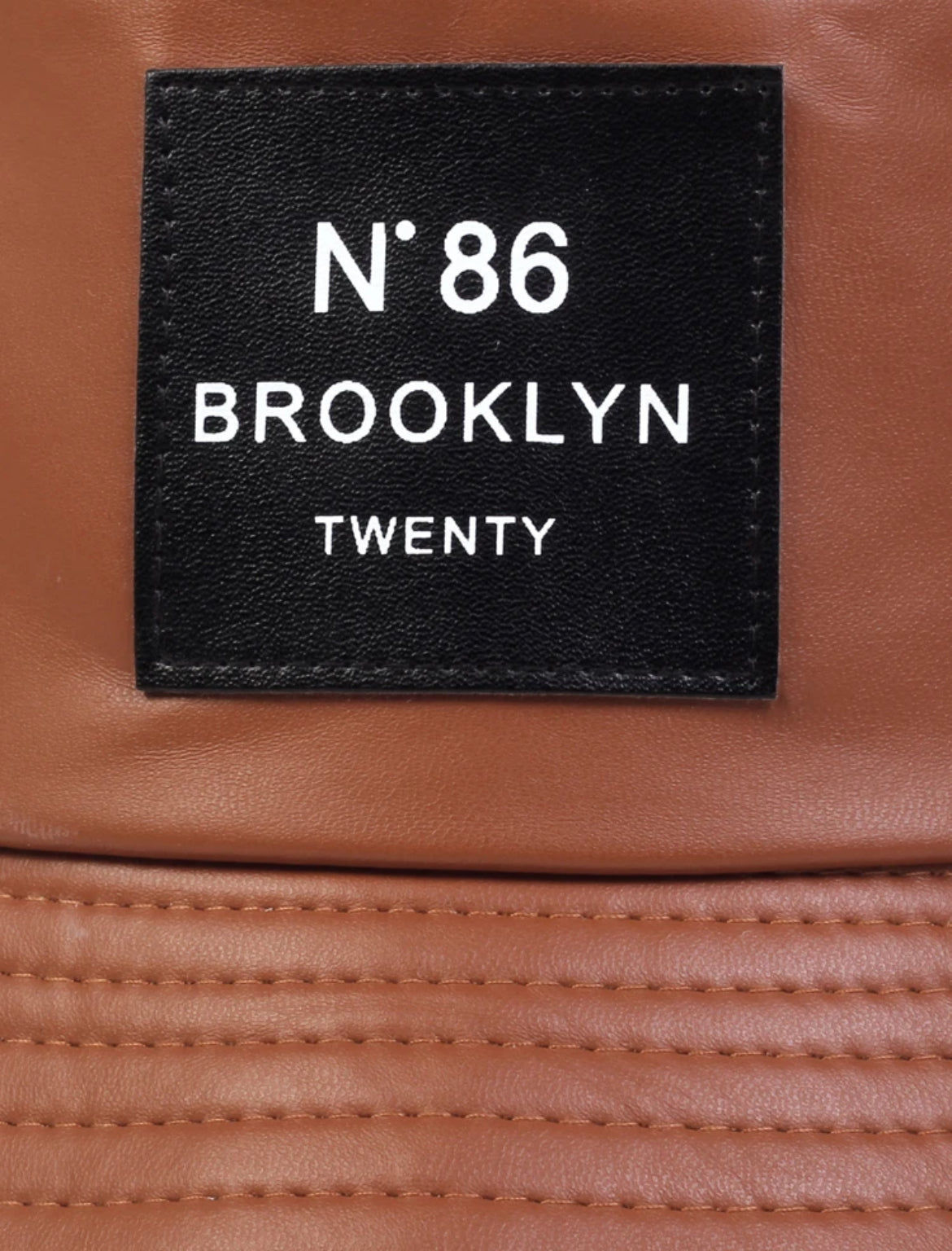 Unisex Letter Detail Fashion Bucket Hat