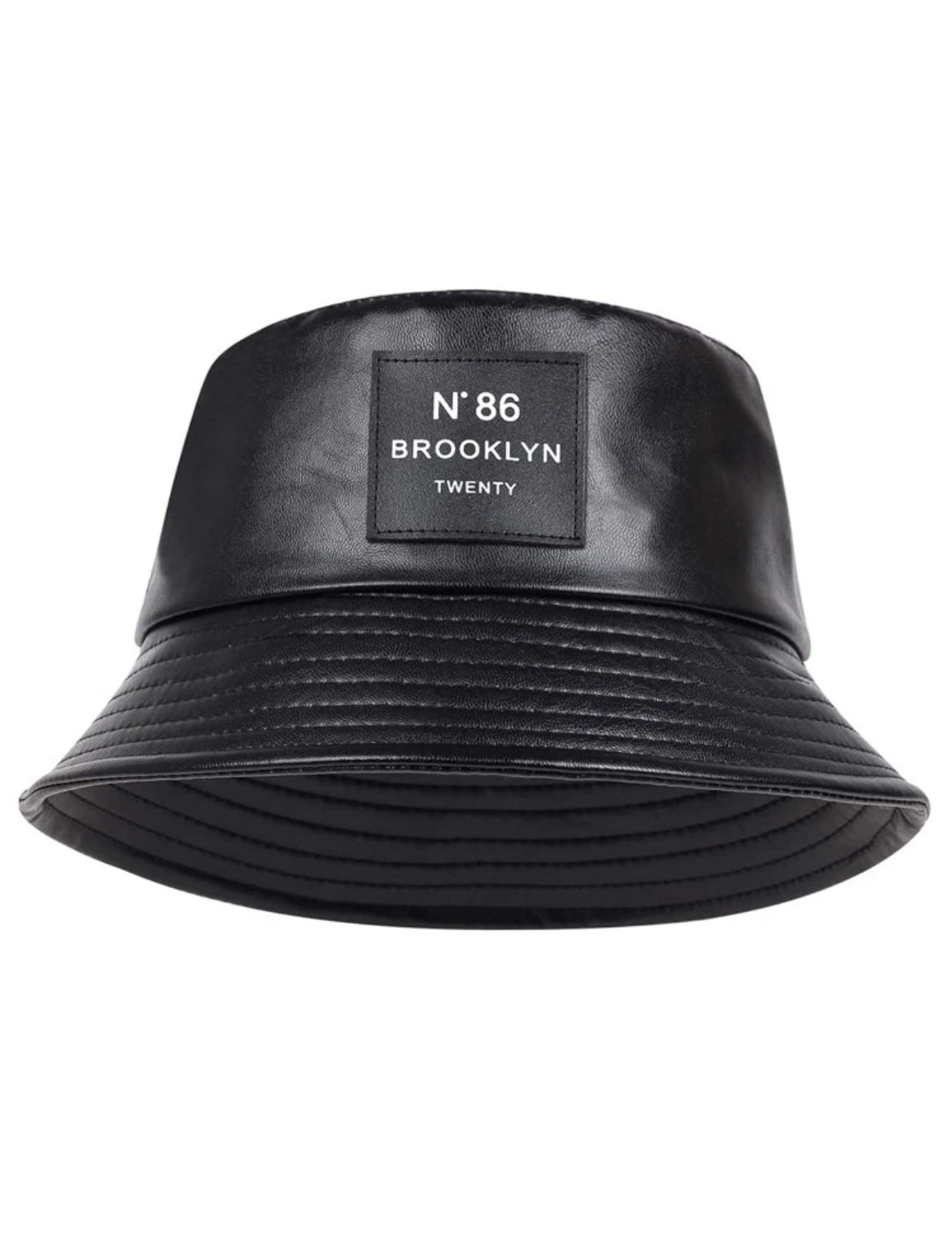 Unisex Letter Detail Fashion Bucket Hat