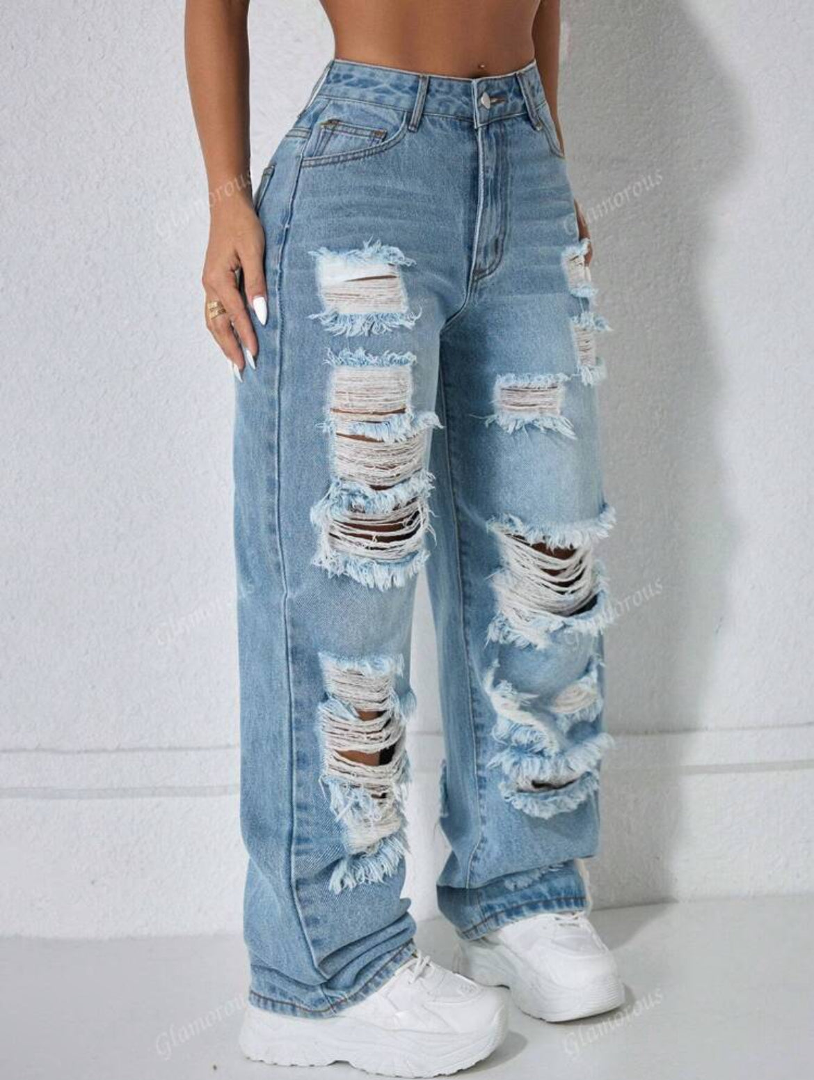 Rave Y2k Street Straight Leg jeans