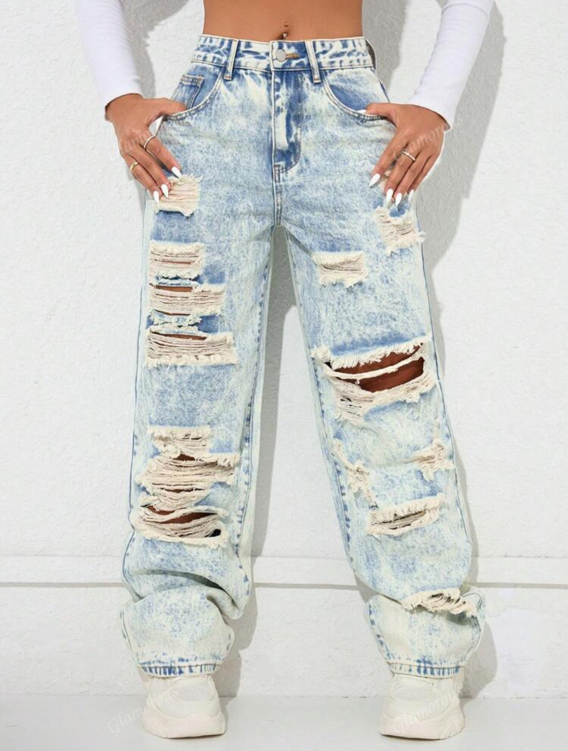 Rave Y2k Street Straight Leg jeans