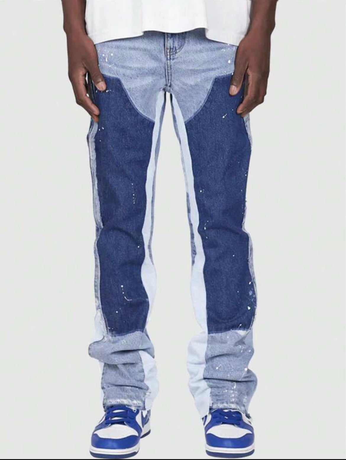 ROMWE MEN Straight Jeans