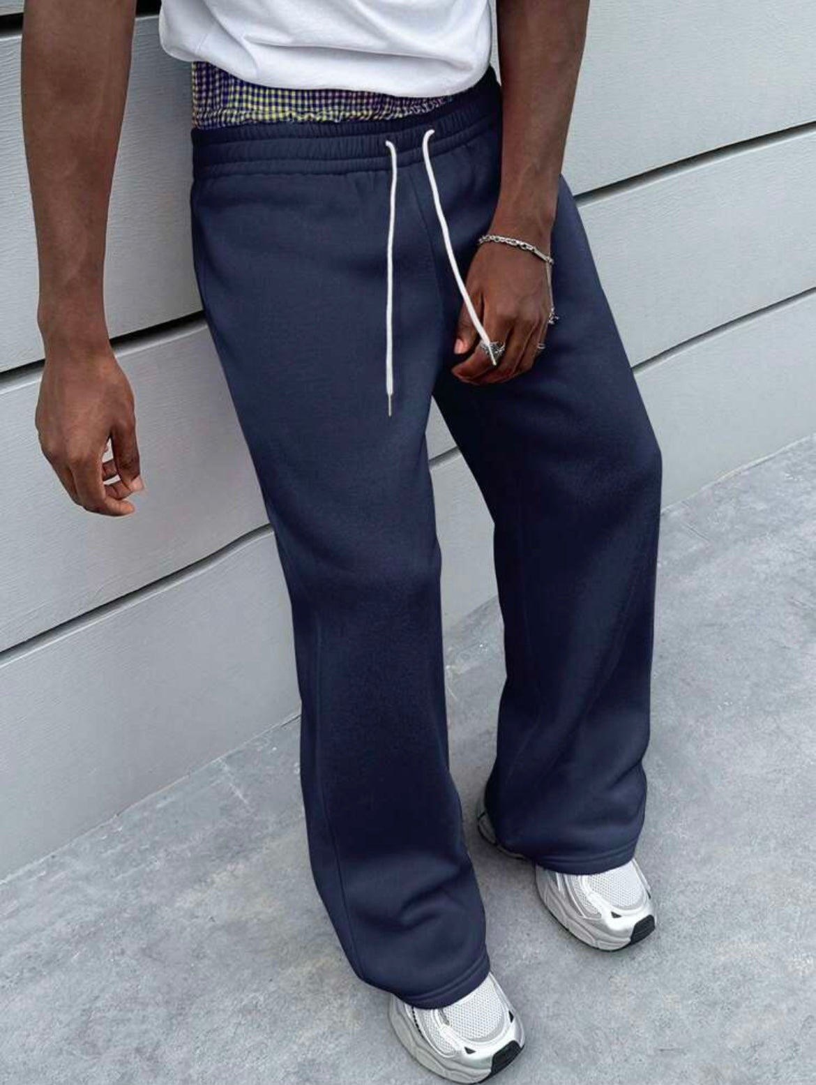 Men's Solid Sweatpants,