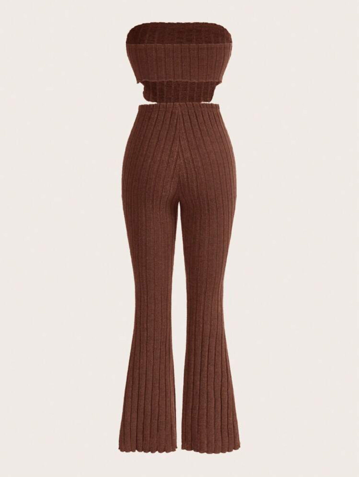 Top & Flare Leg Pants