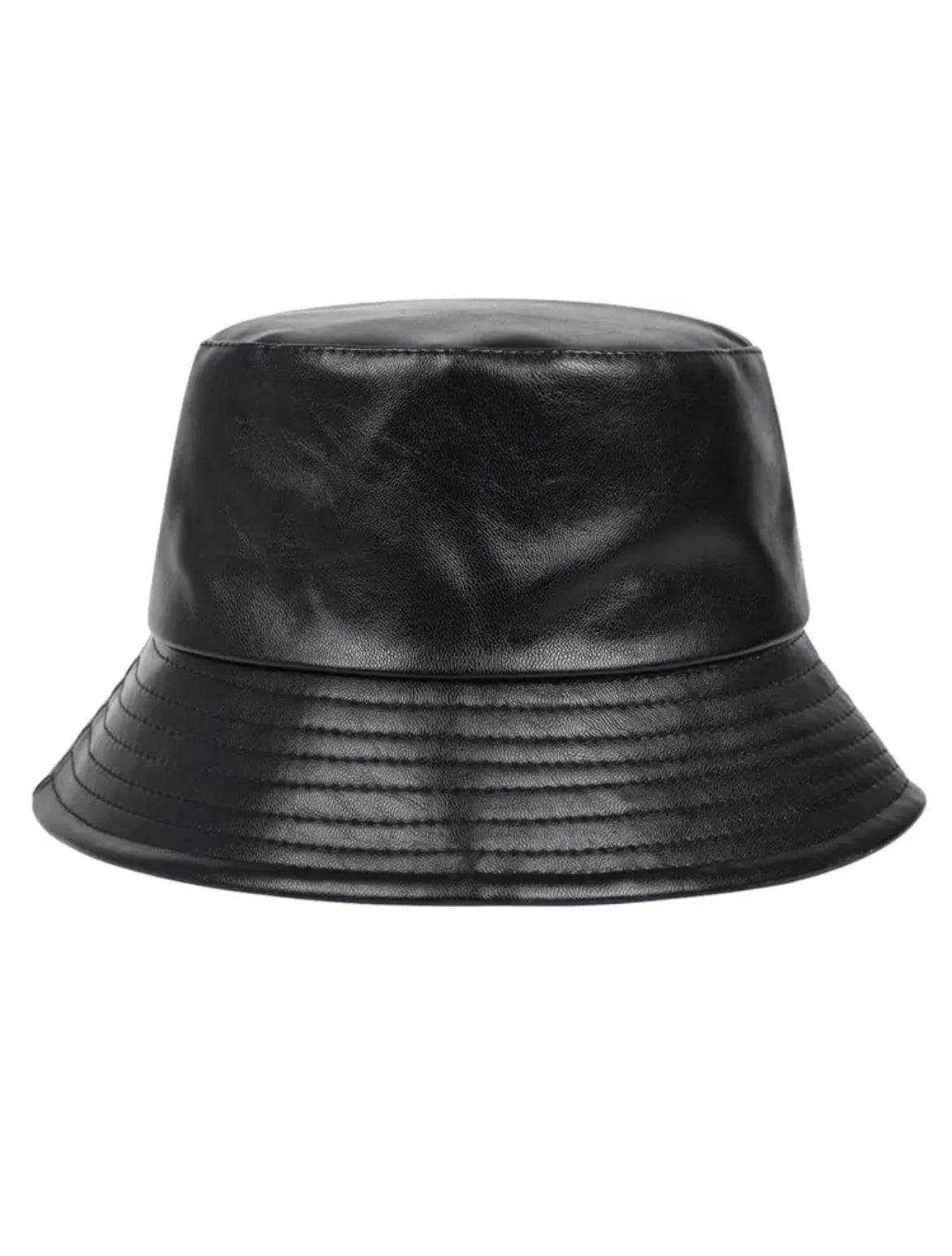Unisex Letter Detail Fashion Bucket Hat