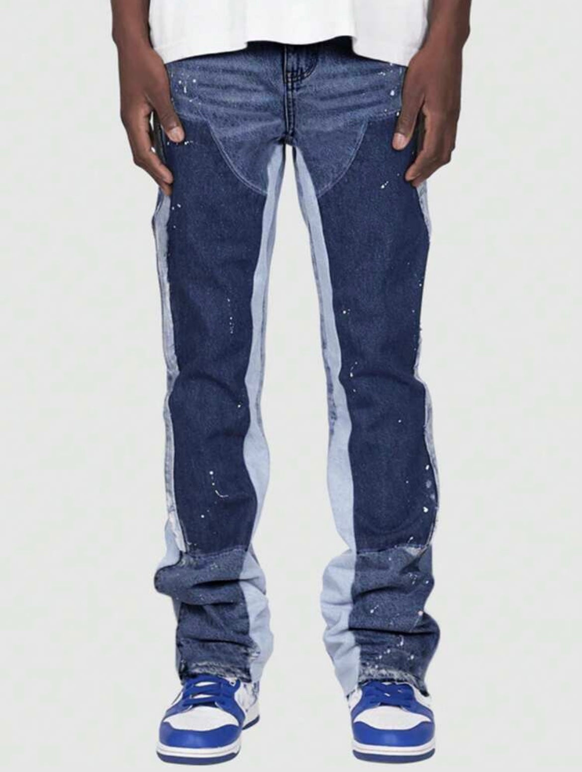 ROMWE MEN Straight Jeans
