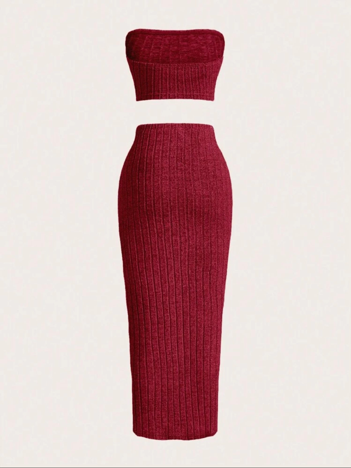 Women's Top & Long Skirt Set
