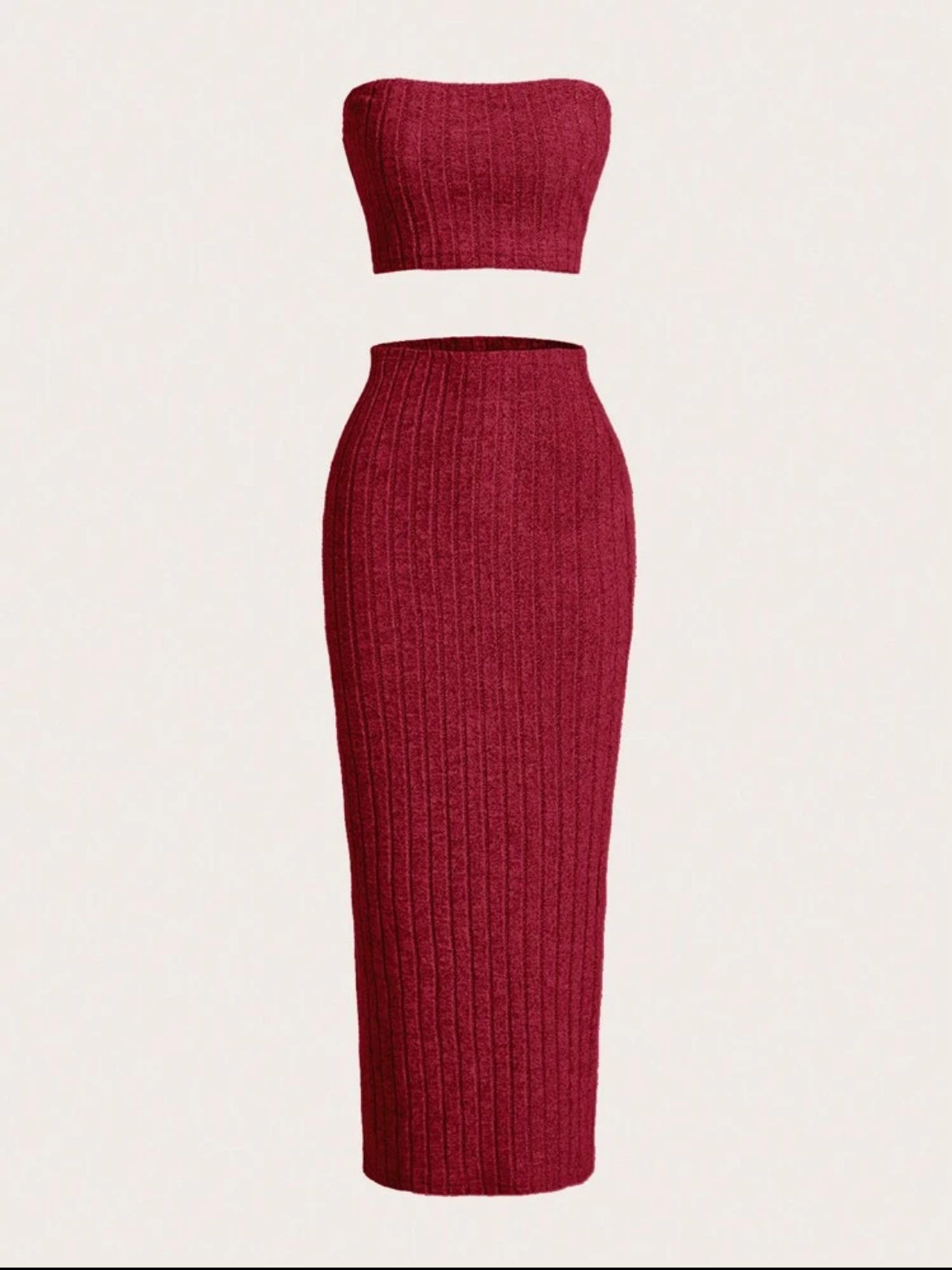 Women's Top & Long Skirt Set