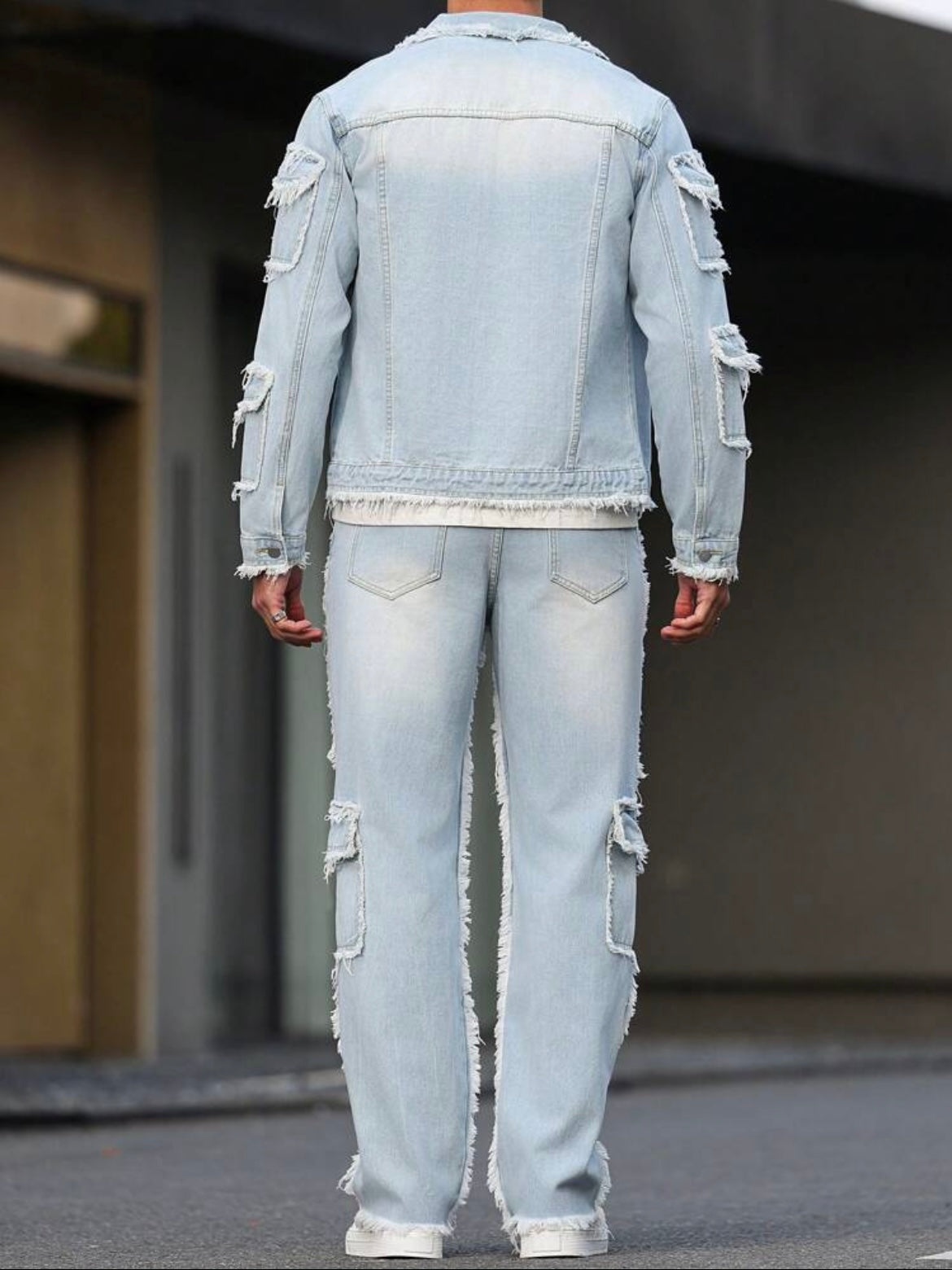 Manfinity EMRG Jacket And Denim Pants