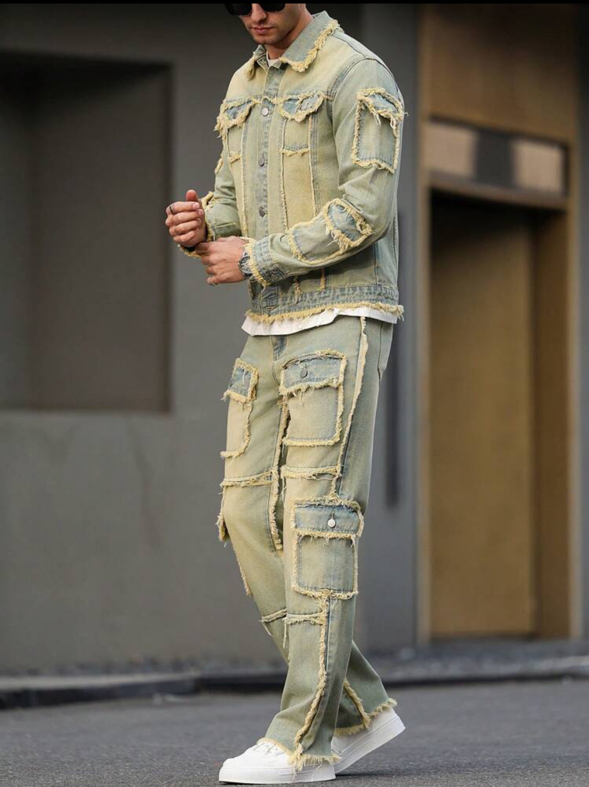 Manfinity EMRG Jacket And Denim Pants