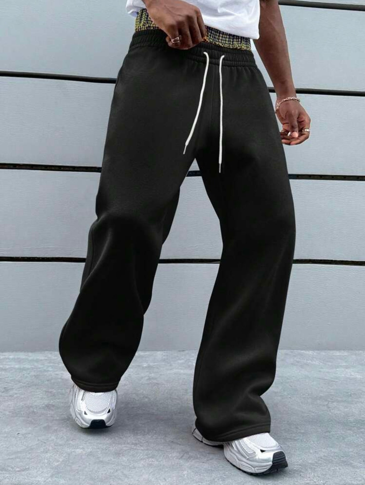 Men's Solid Sweatpants,