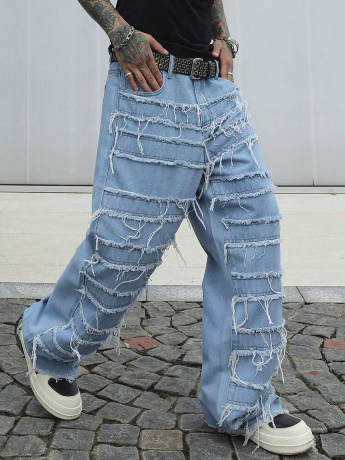Manfinity EMRG Men Loose Fit Casual Versatile Jeans