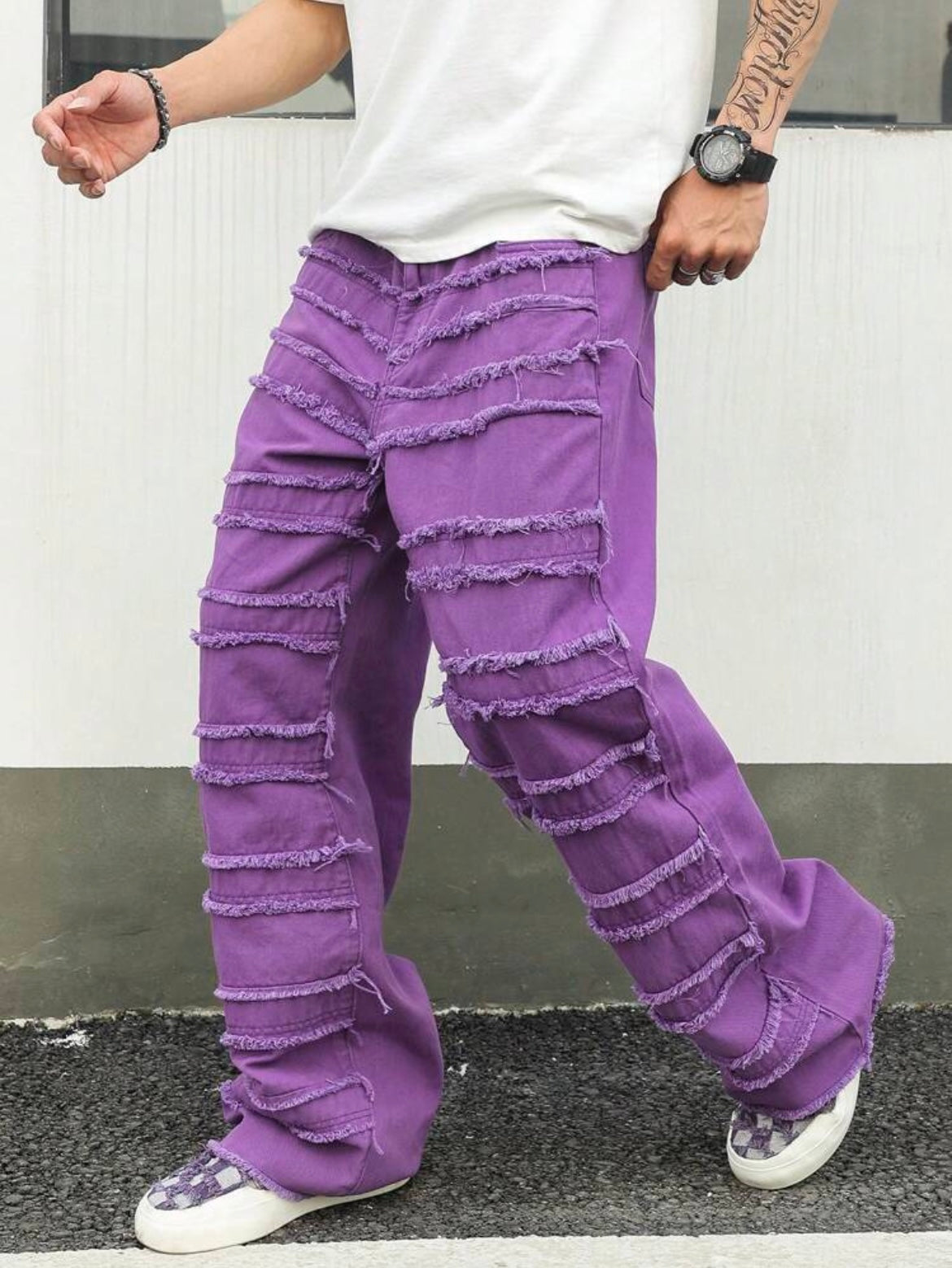 Manfinity EMRG Men Loose Fit Casual Versatile Jeans