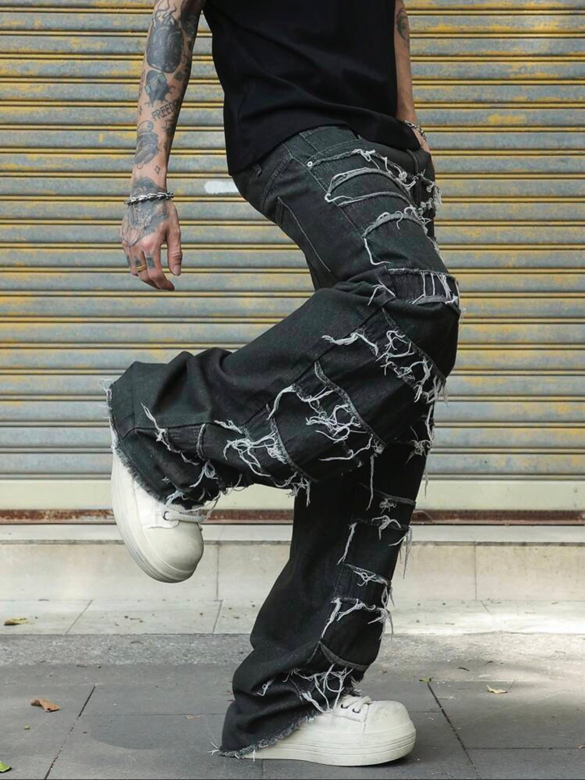 Manfinity EMRG Men Loose Fit Casual Versatile Jeans