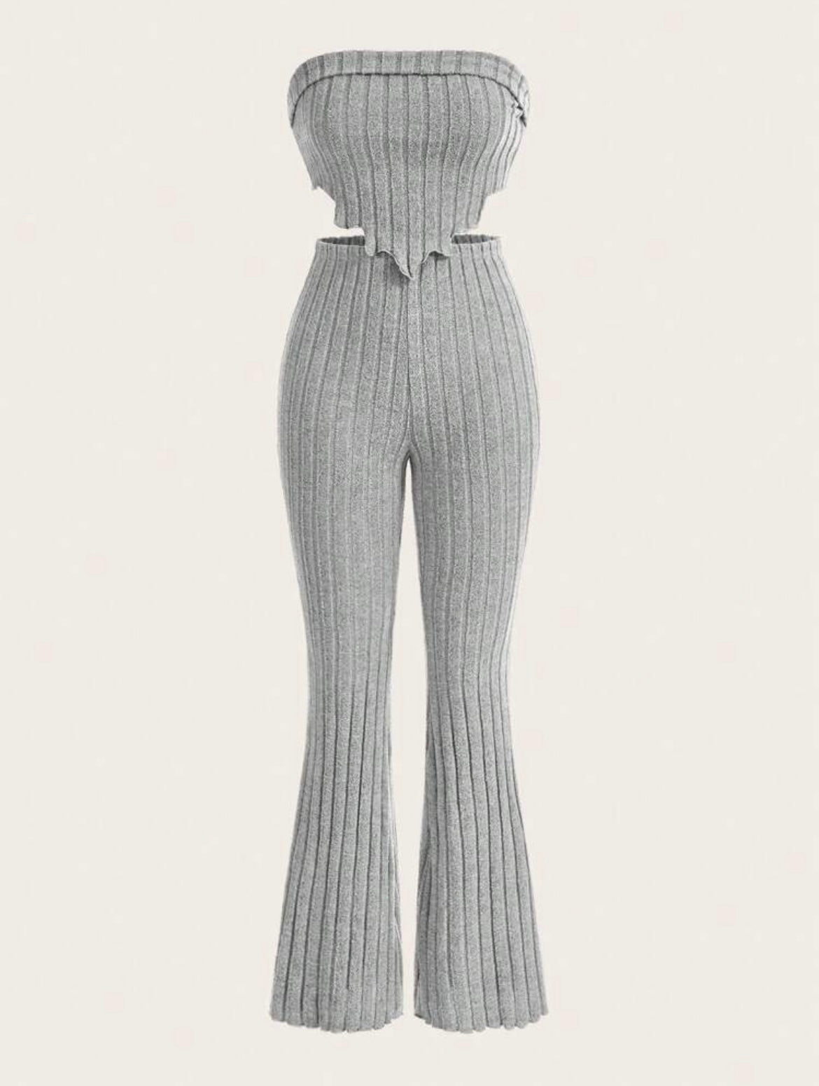 Top & Flare Leg Pants