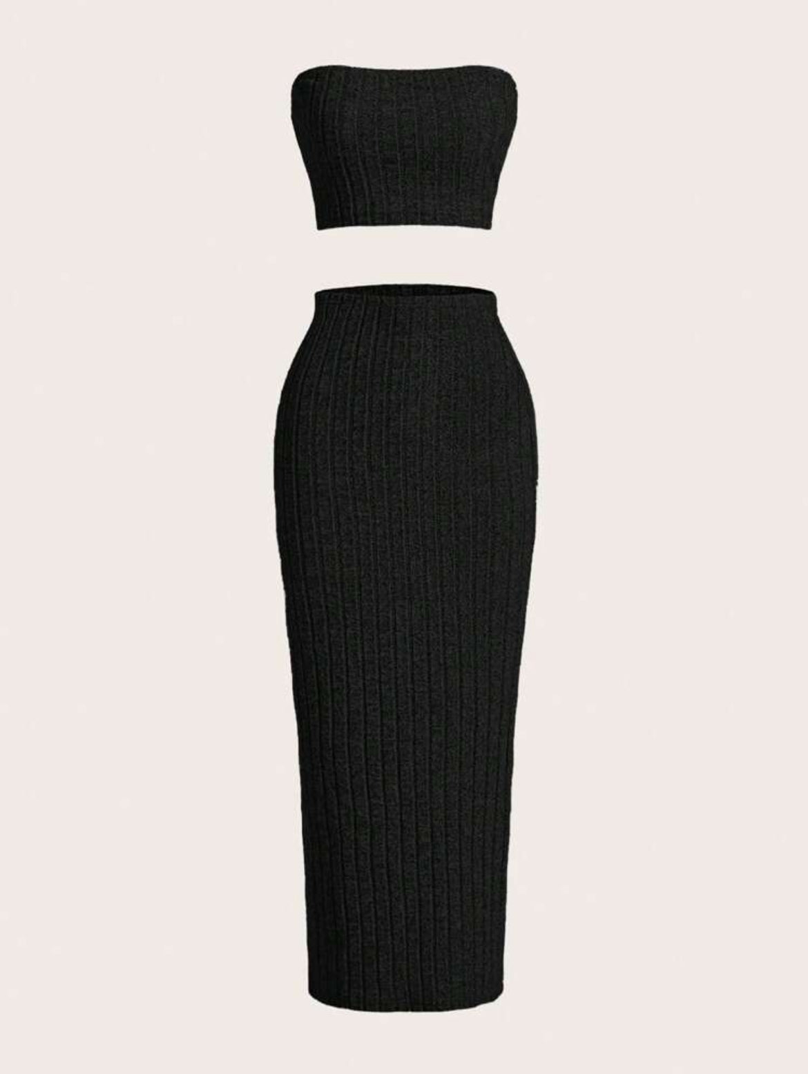 Women's Top & Long Skirt Set