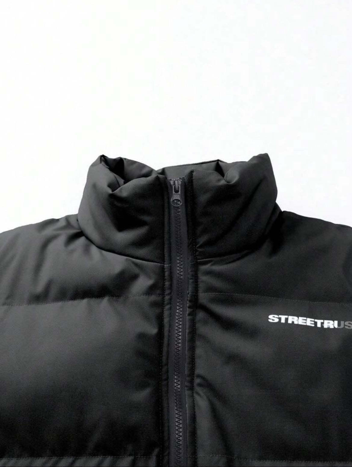 Manfinity Streetrush Men’s Flame Pattern Winter Coat – Blue