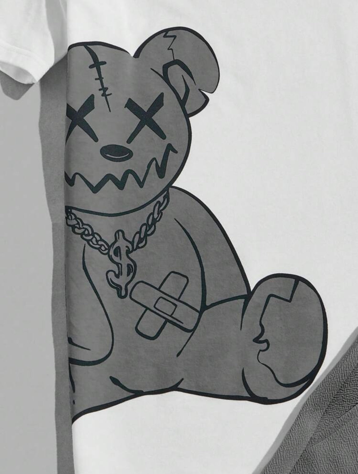 Manfinity Bear T-Shirt And Shorts