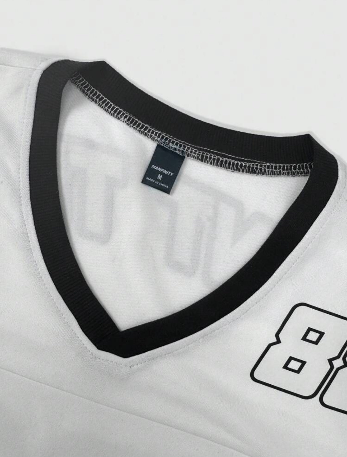 Manfinity Short-Sleeved T-Shirt And Drawstring Waist Shorts Streets