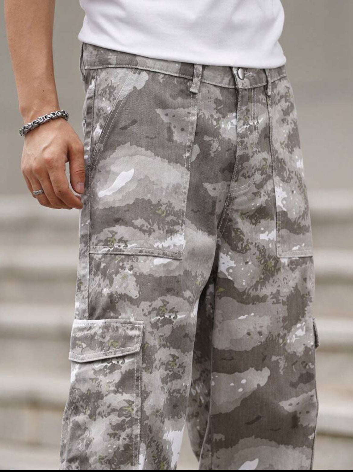 Casual Straight Leg Jeans Long
Baggy