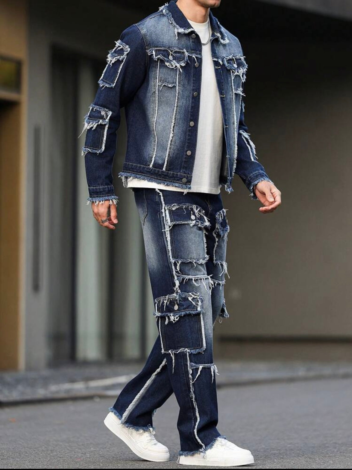Manfinity EMRG Jacket And Denim Pants