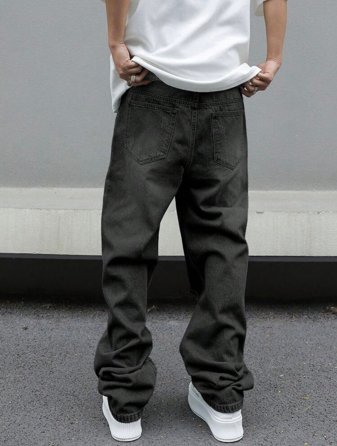 Loose Fit Denim Jeans