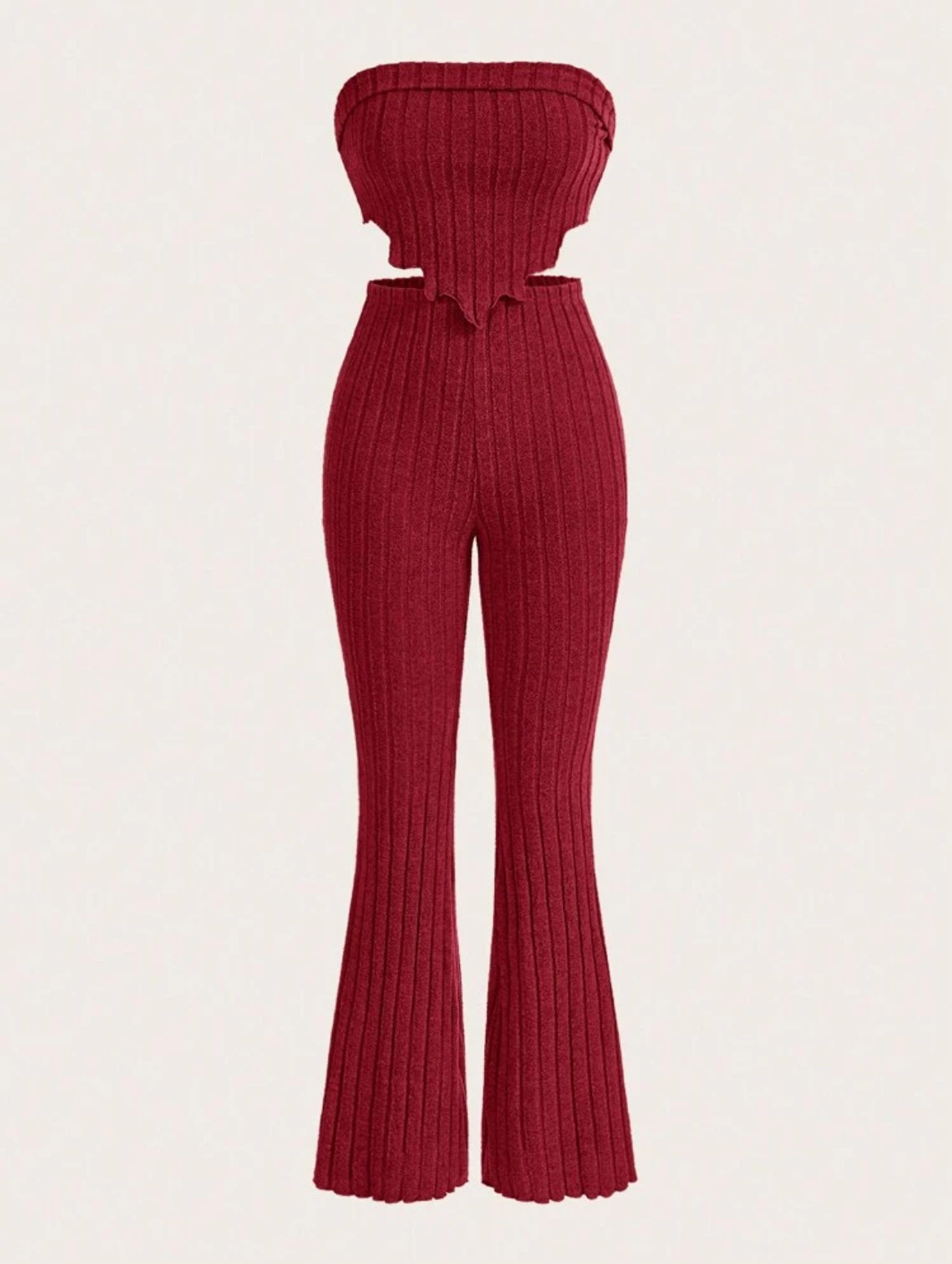 Top & Flare Leg Pants