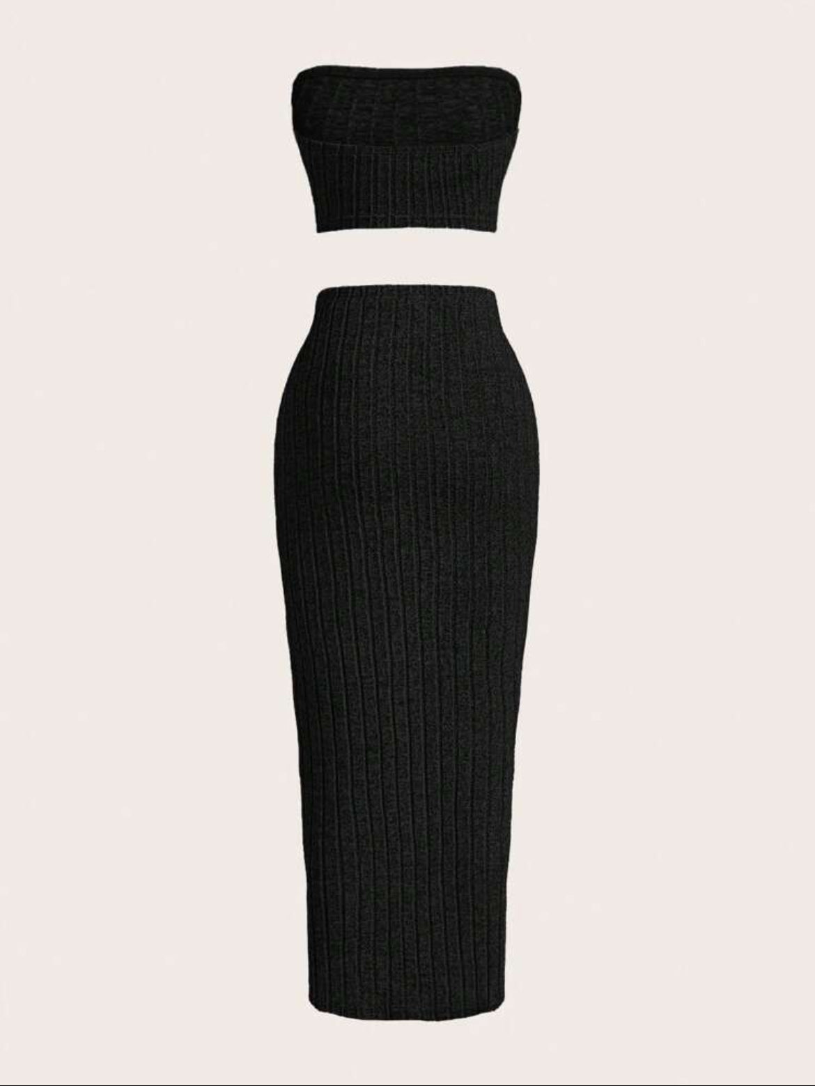 Women's Top & Long Skirt Set