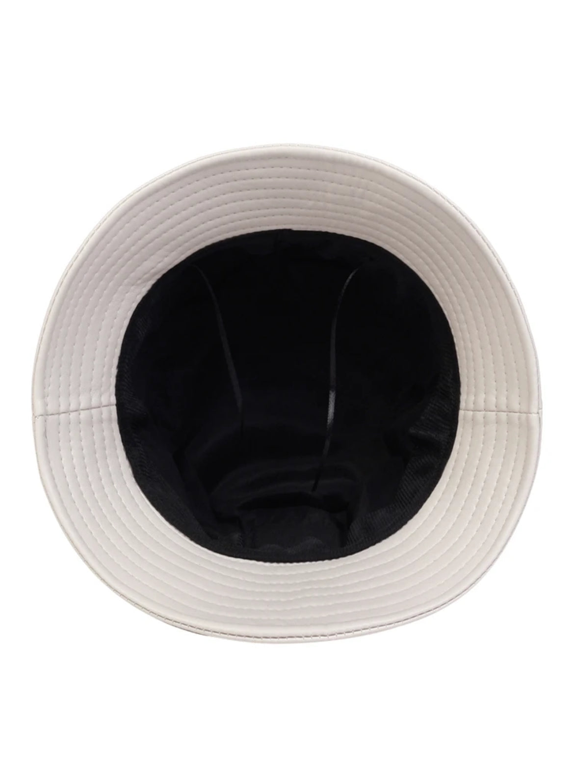 Unisex Letter Detail Fashion Bucket Hat