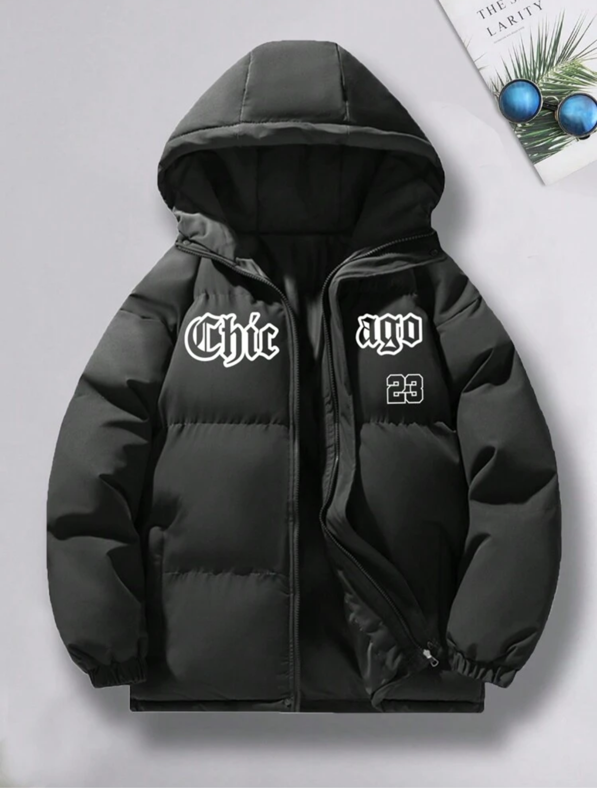 Tween Boys’ Casual Thick Hooded Winter Jacket