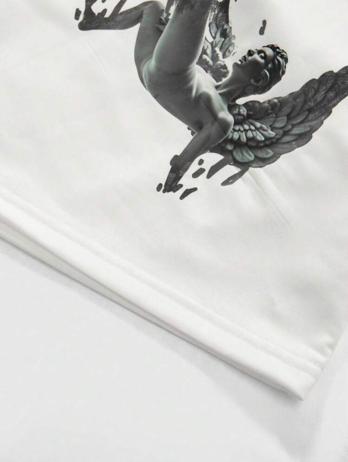 Men's T-Shirt And Drawstring Shorts Set