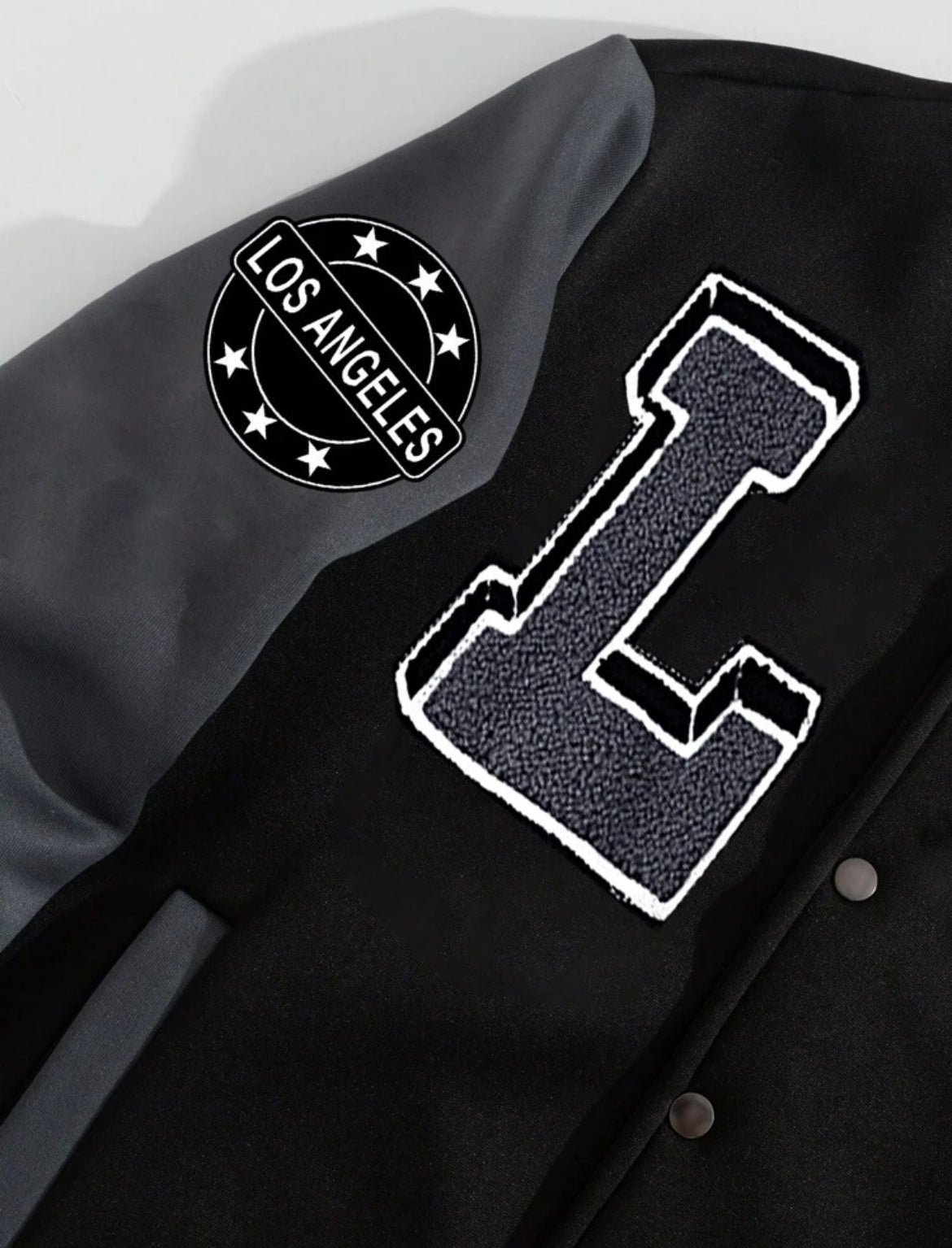 Men’s Colorblock Baseball Jacket