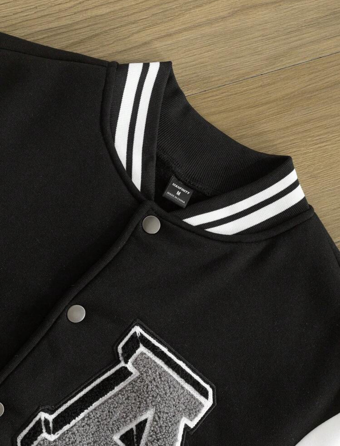 Men’s Colorblock Baseball Jacket