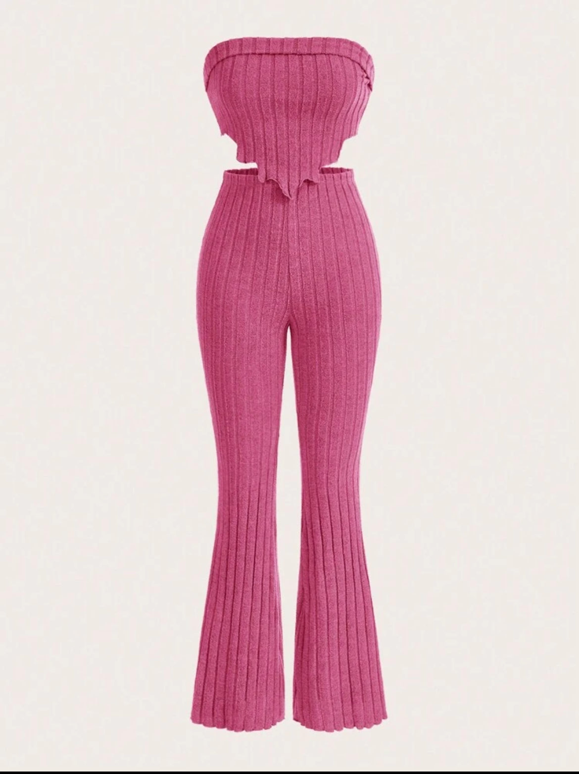 Top & Flare Leg Pants