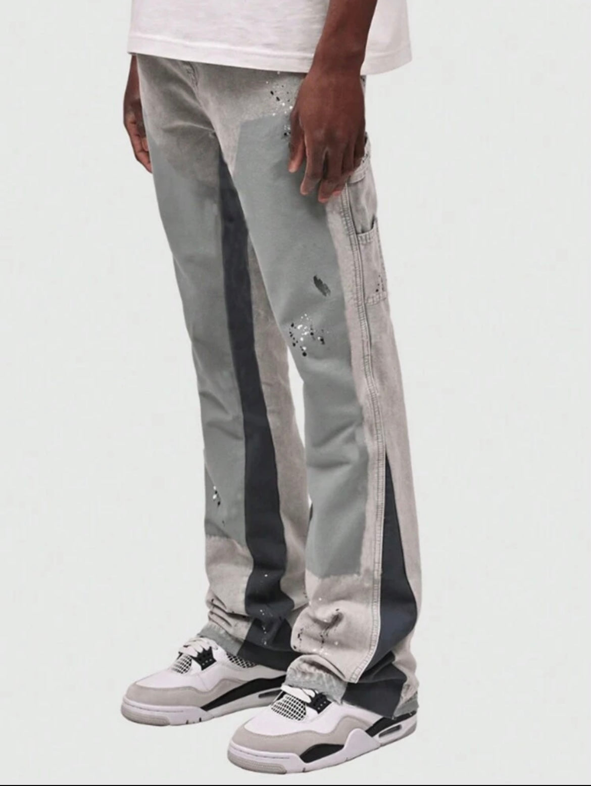 ROMWE MEN Straight Jeans