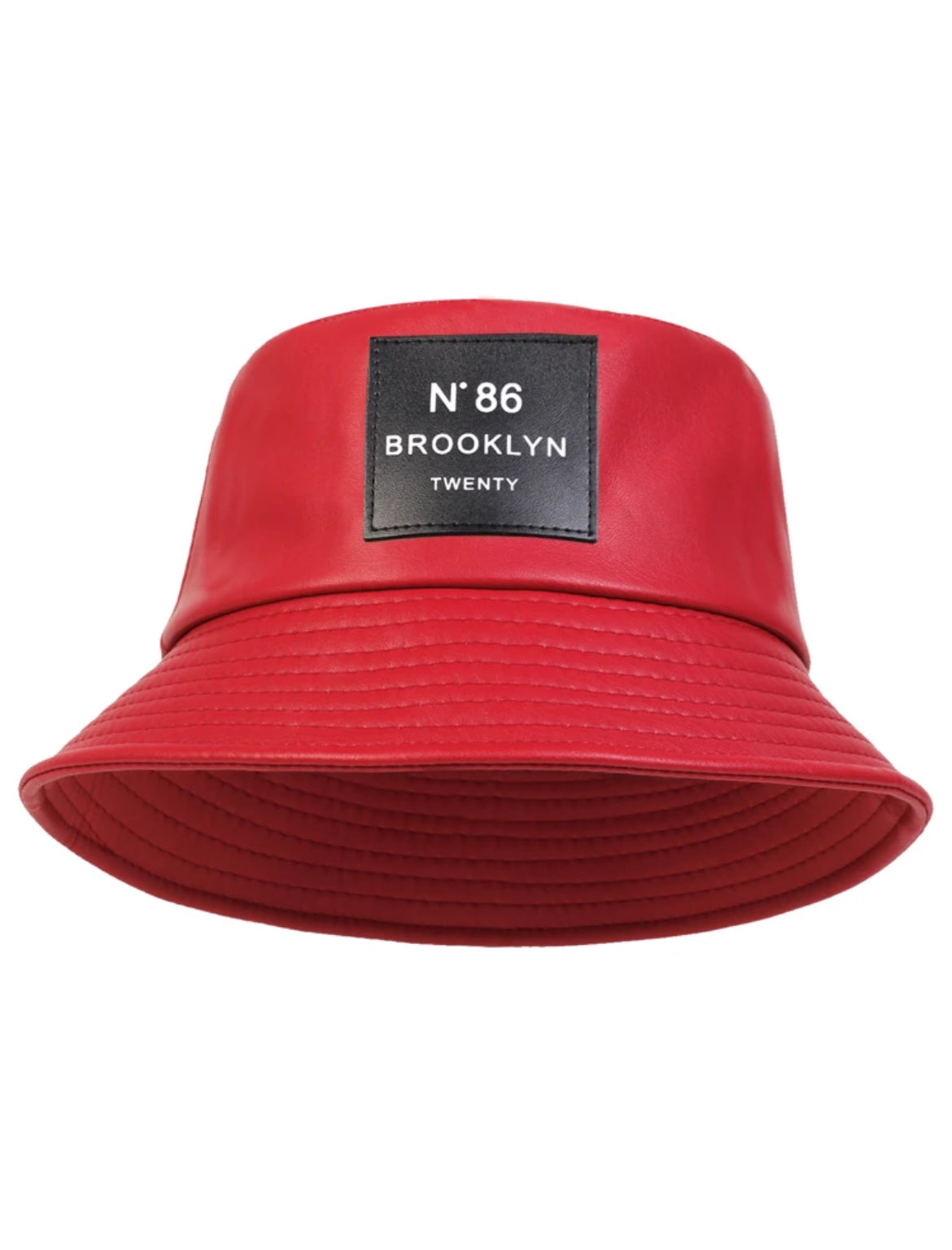 Unisex Letter Detail Fashion Bucket Hat