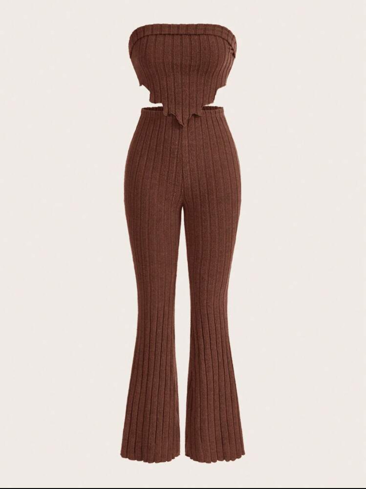Top & Flare Leg Pants