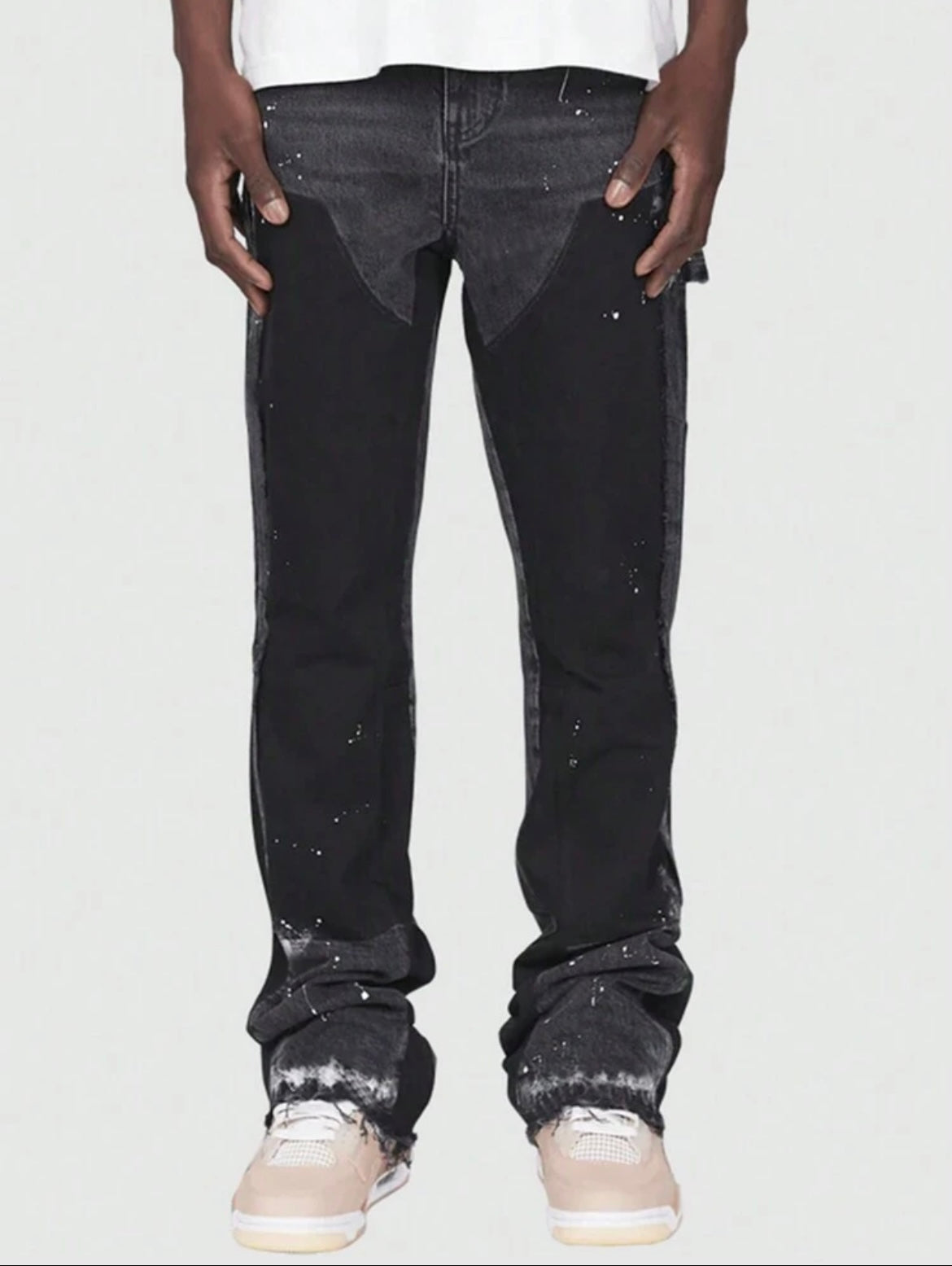 ROMWE MEN Straight Jeans