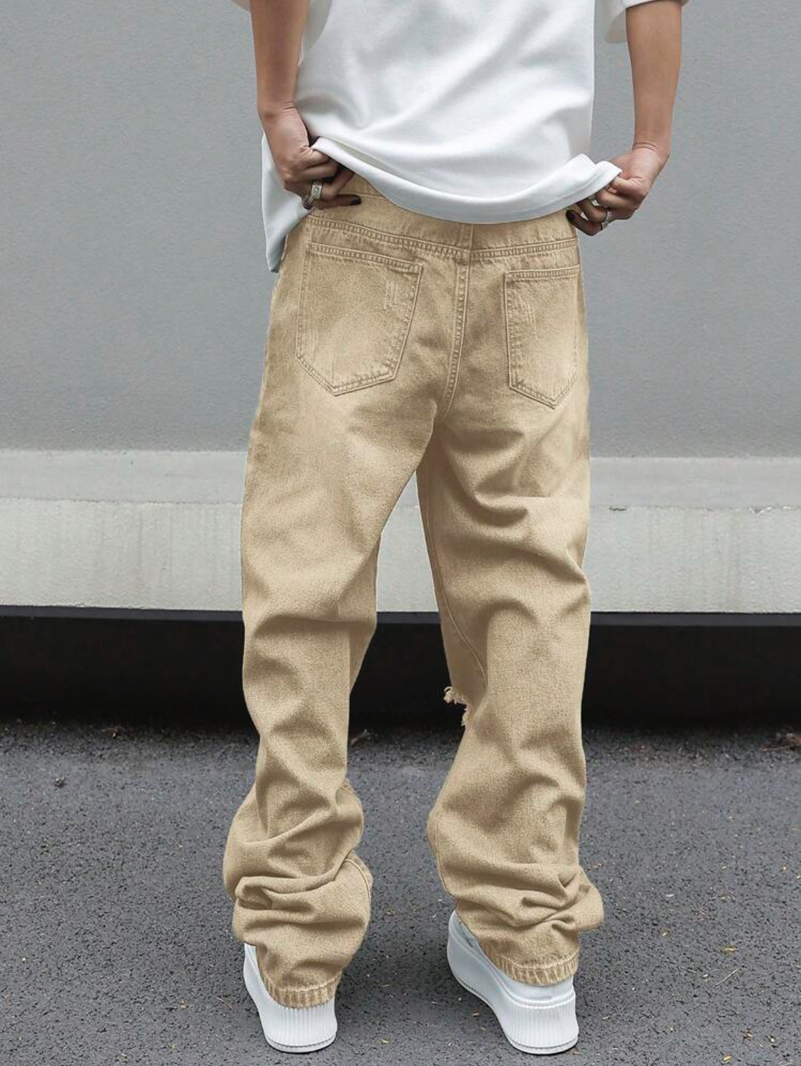 Loose Fit Denim Jeans