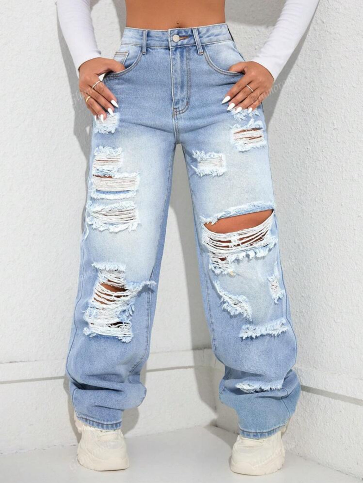 Rave Y2k Street Straight Leg jeans