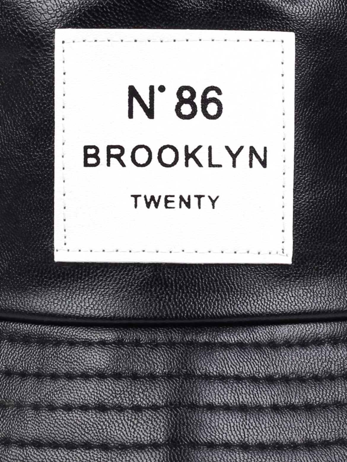 Unisex Letter Detail Fashion Bucket Hat