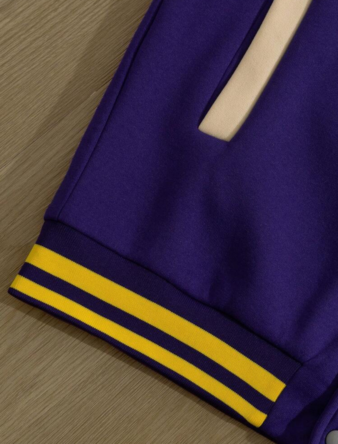Men’s Colorblock Baseball Jacket