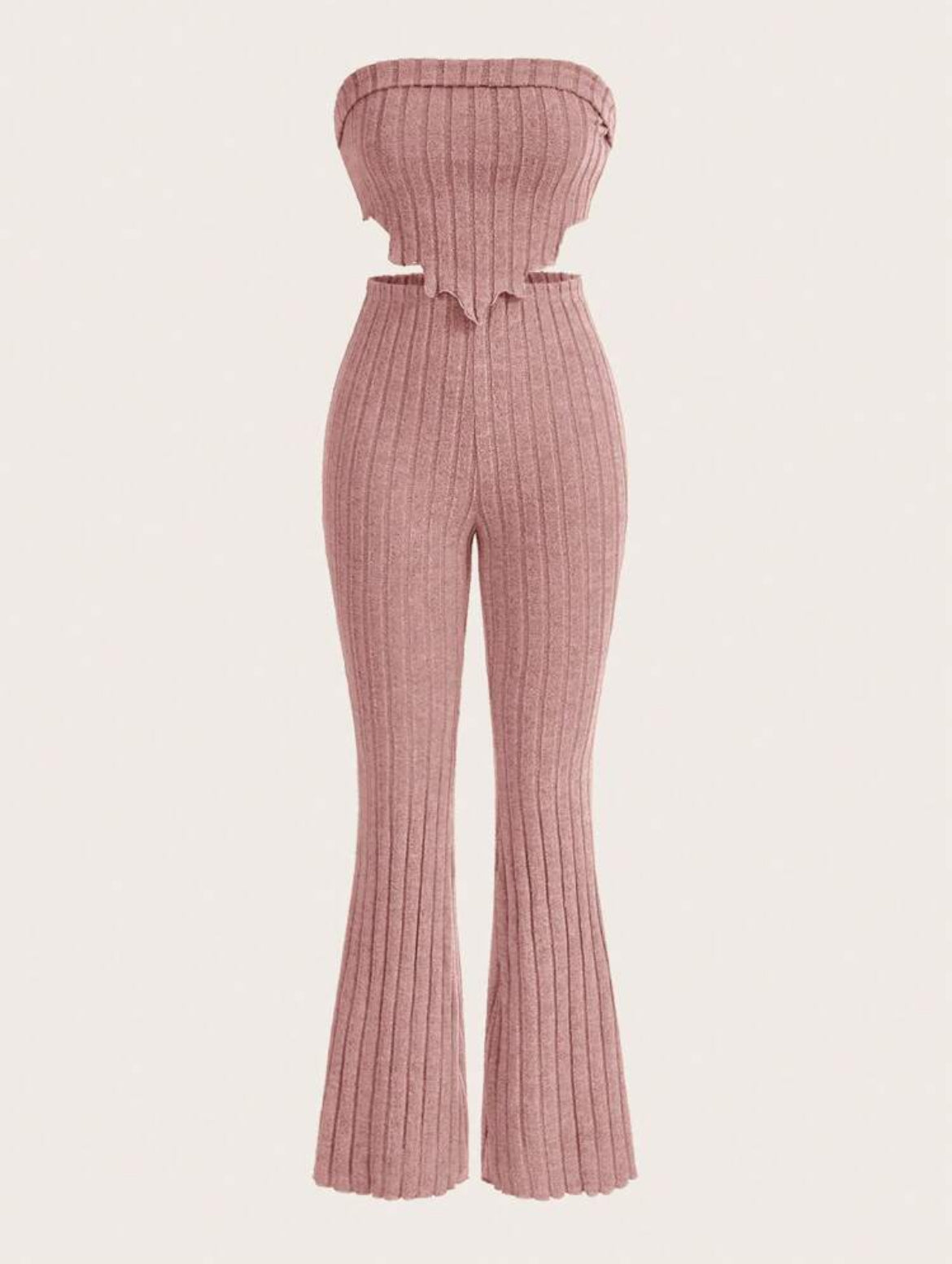 Top & Flare Leg Pants