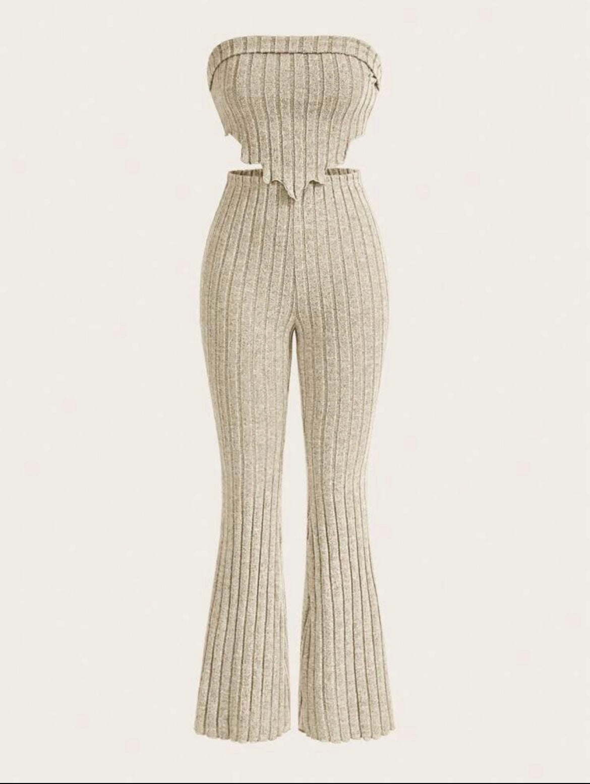 Top & Flare Leg Pants