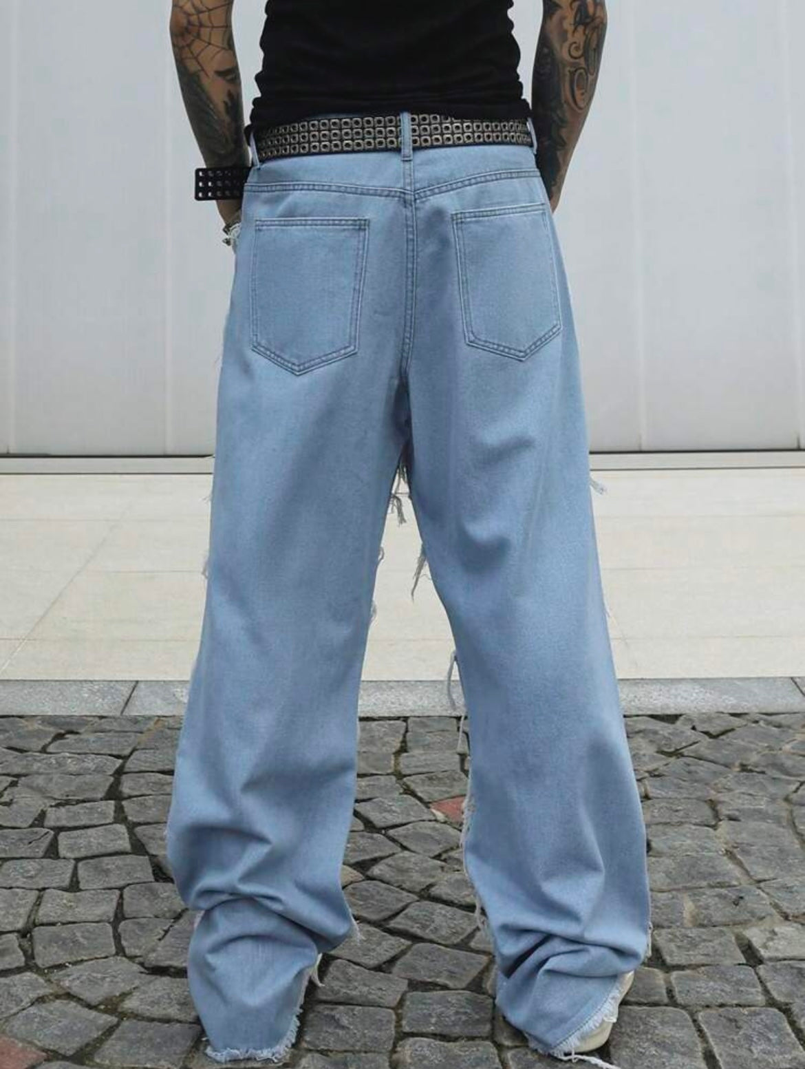 Manfinity EMRG Men Loose Fit Casual Versatile Jeans