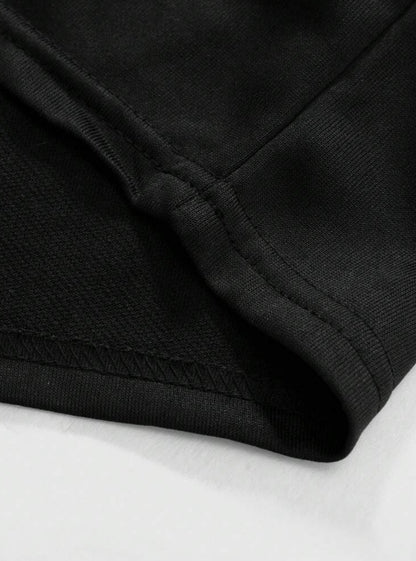 Men's T-Shirt And Drawstring Shorts Set