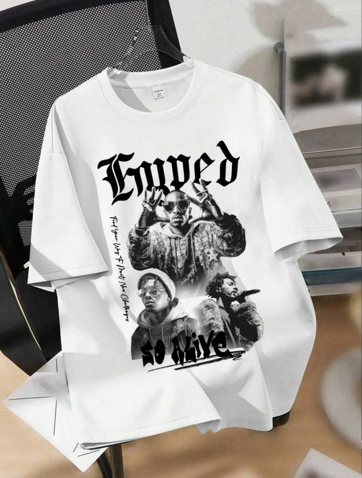EZwear Oversized T-Shirt For Women, Summer, Unisex